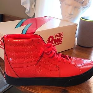 Vans Bowie Red Ziggy stardust